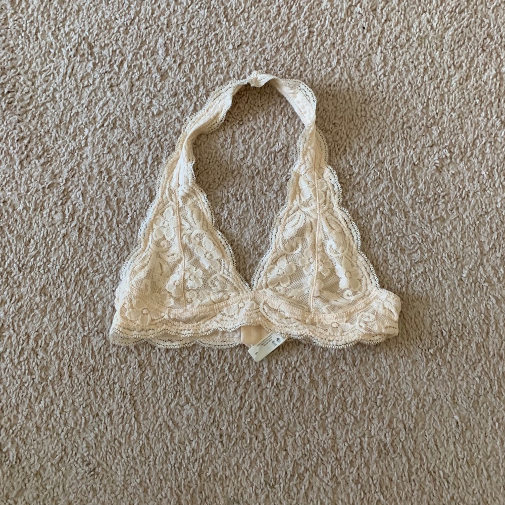 Yellow Halter Bralette